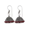 Generic Women's Alloy Hook Dangler Hanging Silver Plated Earrings-Silver